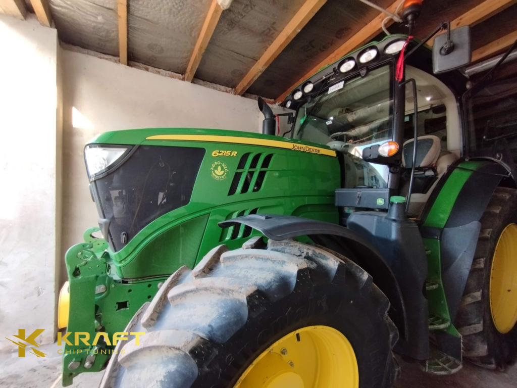 John Deere 6215R 6.8L podniesienie mocy wyłączenie AdBlue DPF EGR