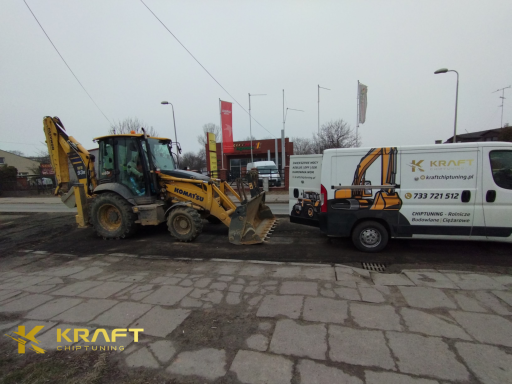 Komatsu WB93r - wyłączenie AdBlue EGR DOC