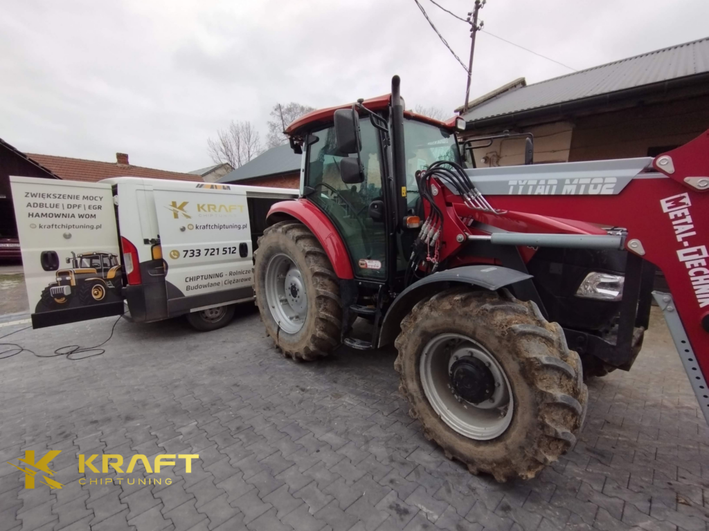 Case Farmall 85A 3.4 litra - podniesienie mocy