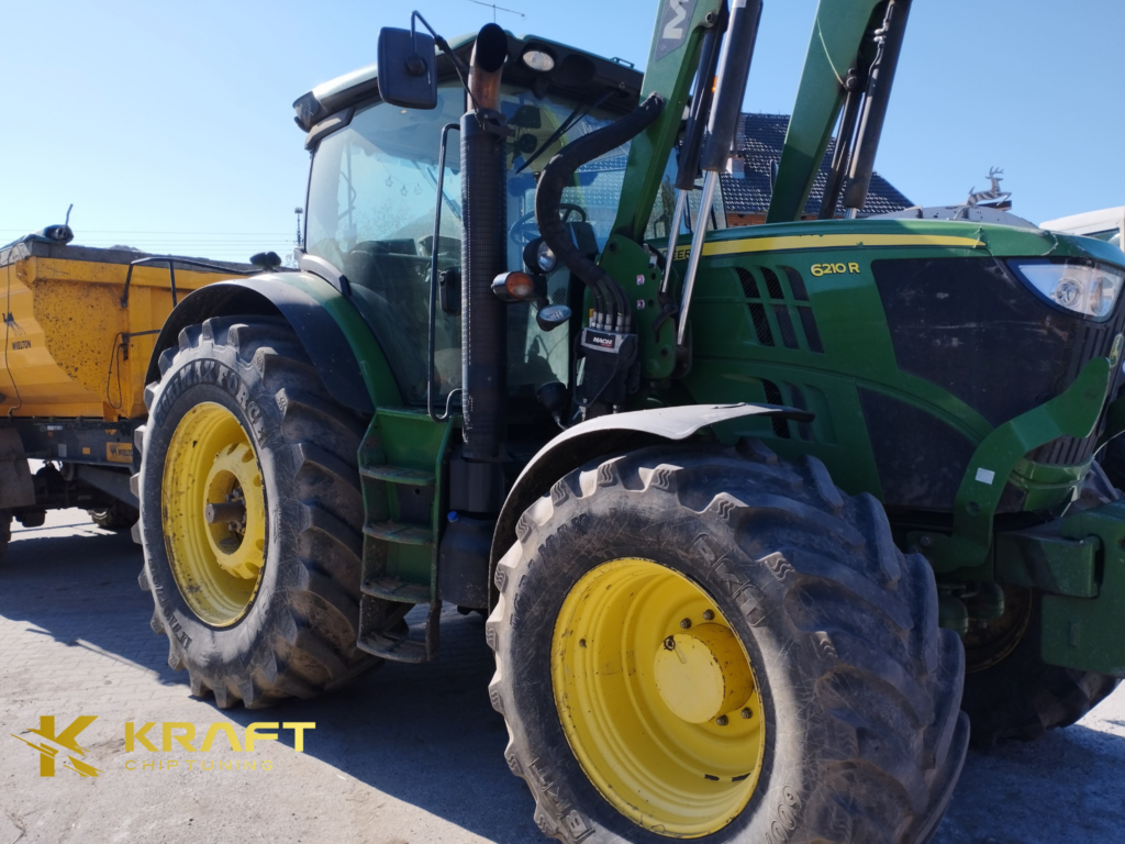 John Deere 6210R 6.8L wyłączenie DPF EGR