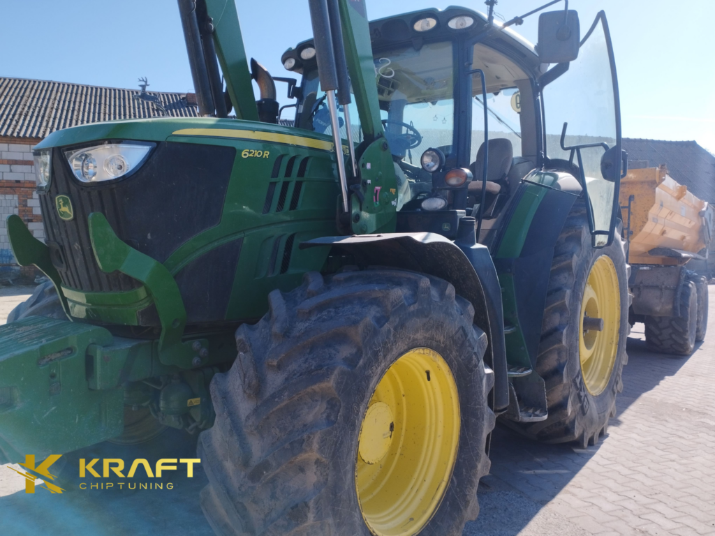 John Deere 6210R 6.8L wyłączenie DPF EGR