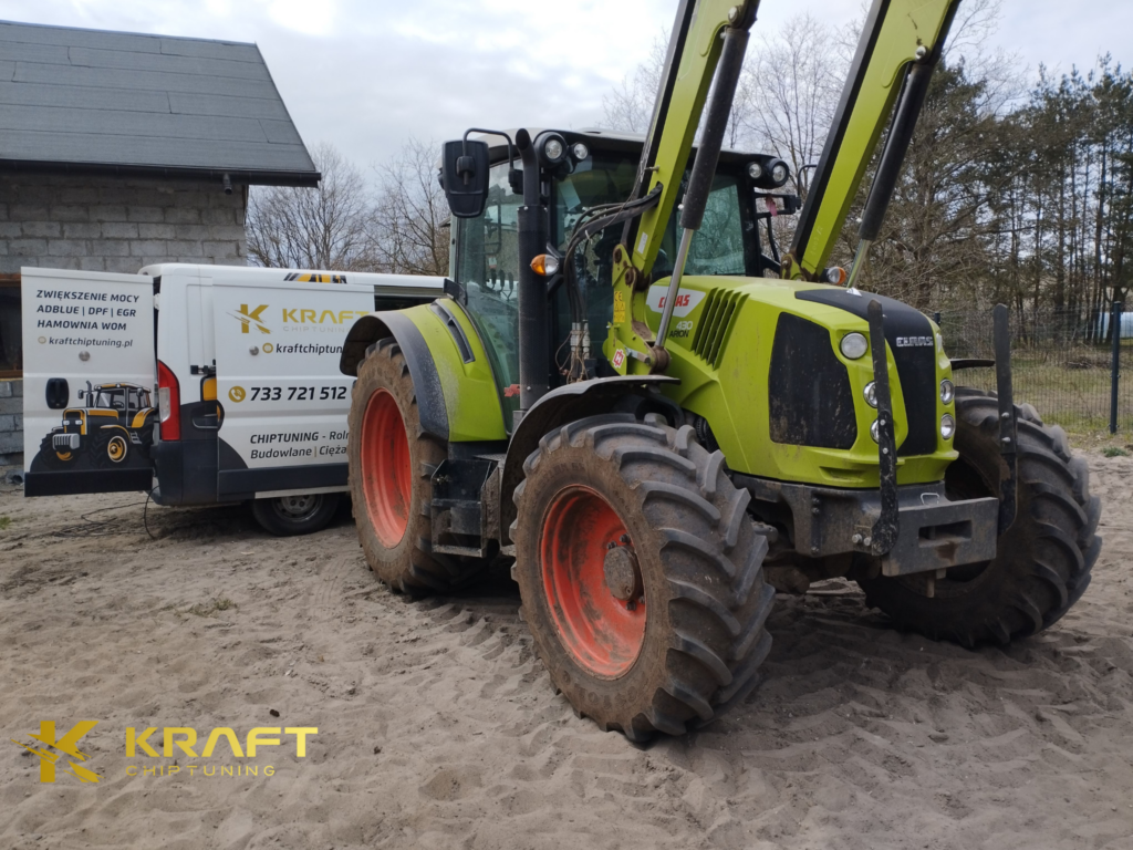 Claas Arion 430 4.5 litra FPT - podniesienie mocy oraz wyłączenie AdBlue