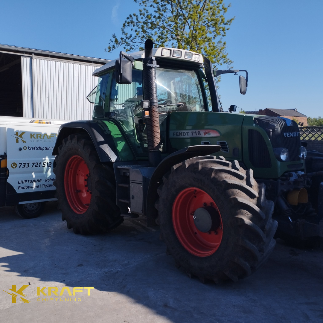 FENDT 718 Vario 6.1 litra - podniesienie mocy