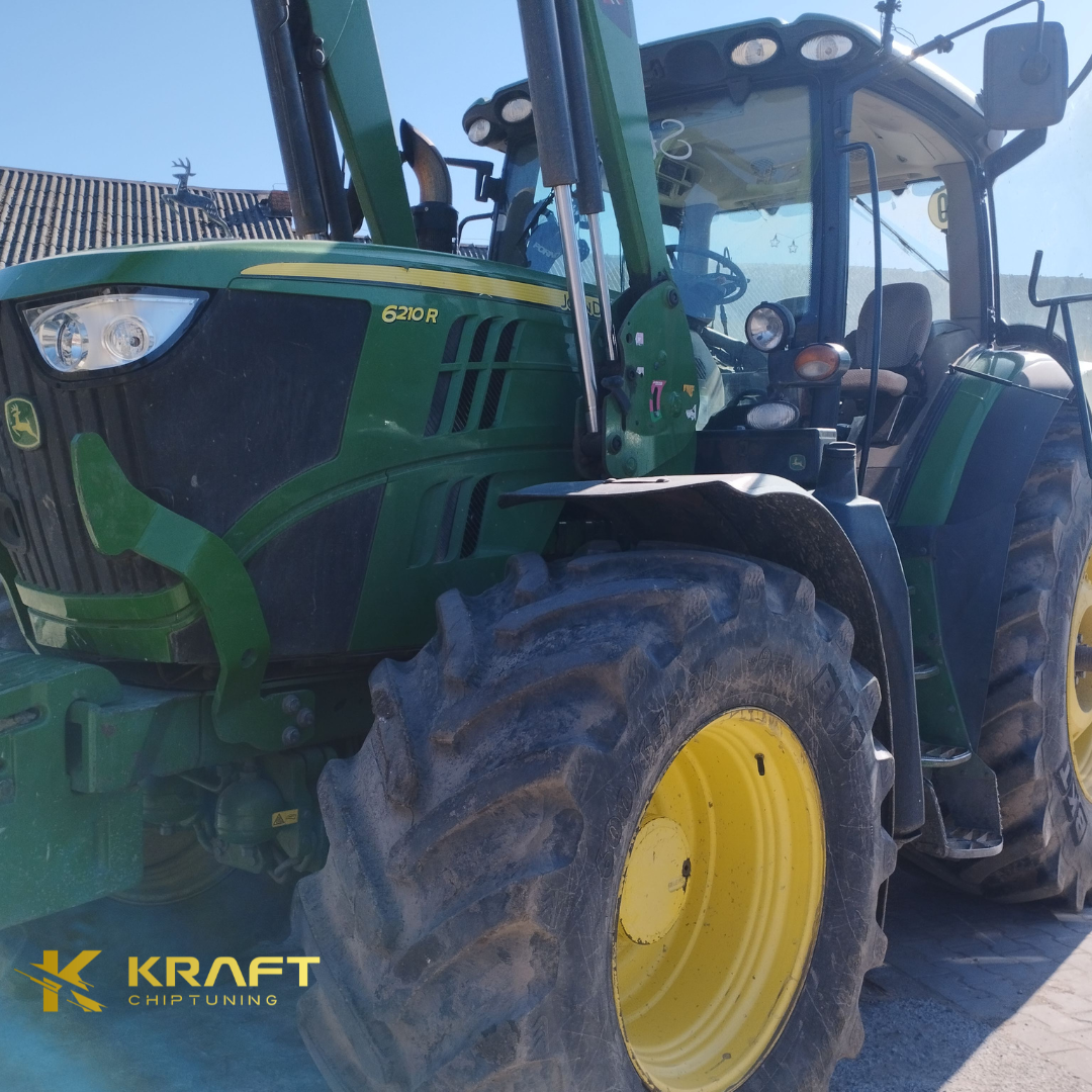 John Deere 6210R 6.8L wyłączenie DPF EGR