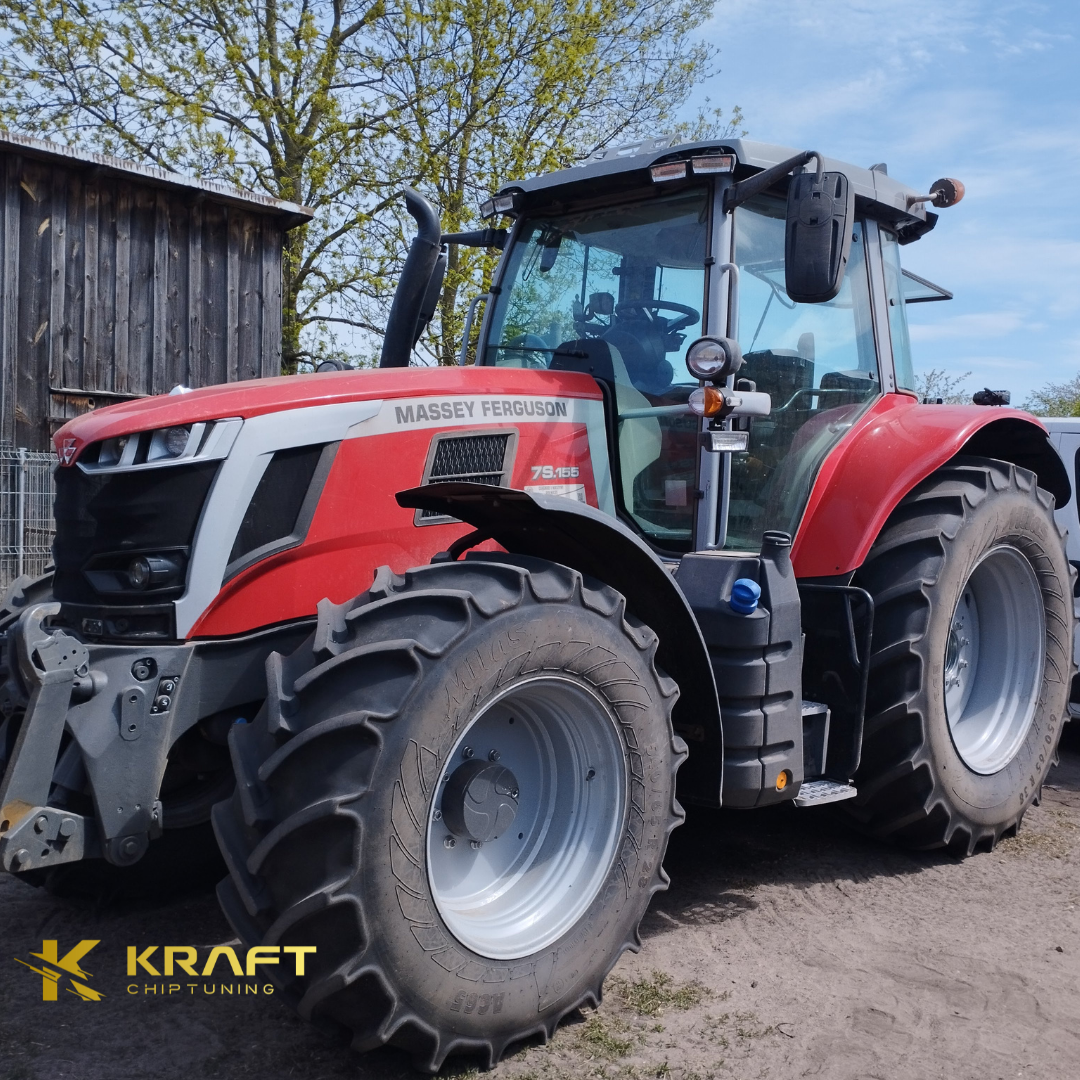 Massey Ferguson 7S 155 6.6L SISU Tier 5 - podniesienie mocy, wyłączenie AdBlue / EGR / DPF