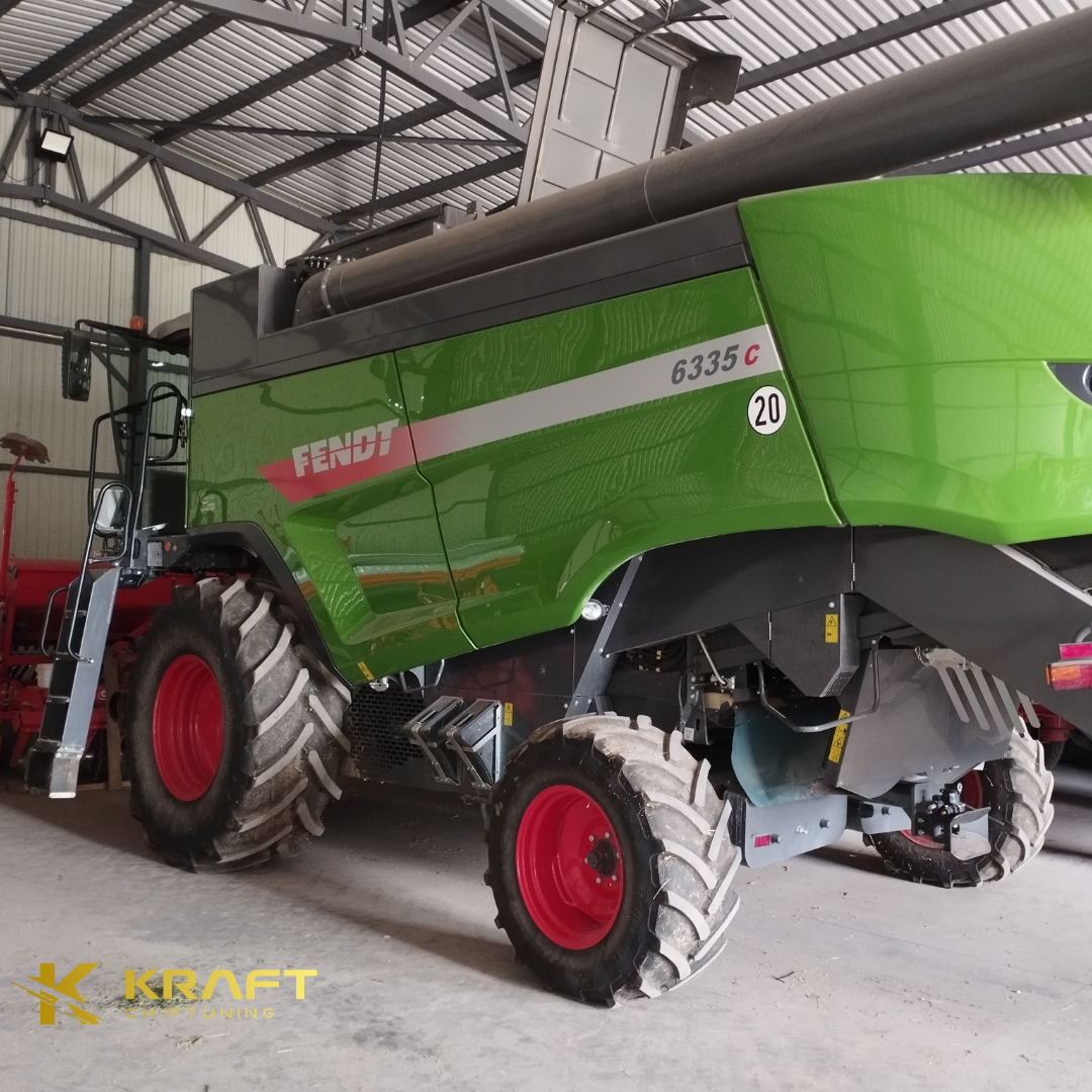 FENDT 6335C 8.4 Litra - podniesienie mocy, wyłączenie AdBlue z wykonaniem wydechu ze stali nierdzewnej