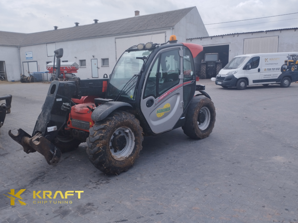 Ładowarka Manitou MLT625-75H - wyłączenie DPF oraz EGR