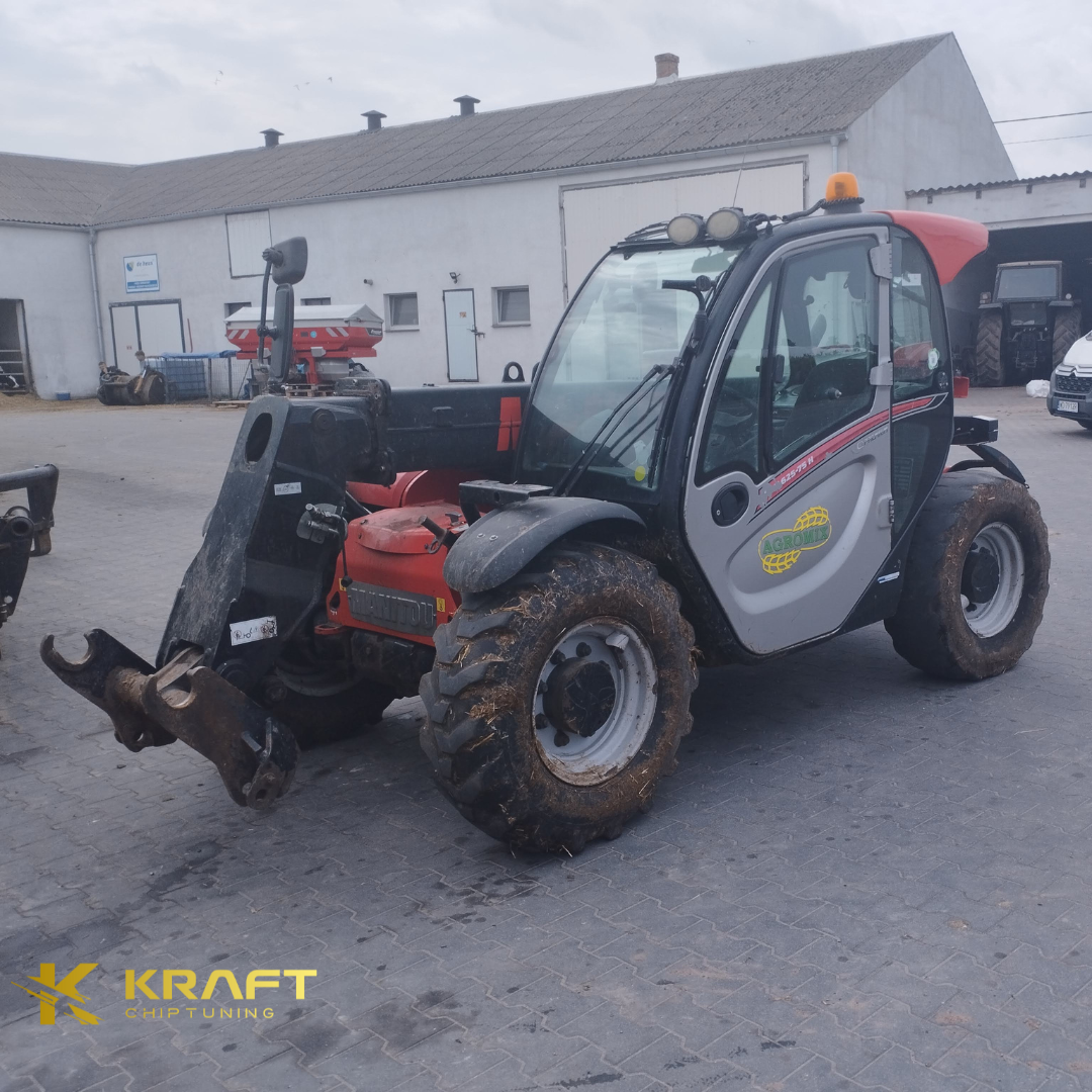 Ładowarka Manitou MLT625-75H - wyłączenie DPF oraz EGR