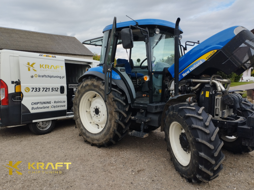 New Holland TD5030 3.2 litra - podniesienie mocy na pompie mechanicznej