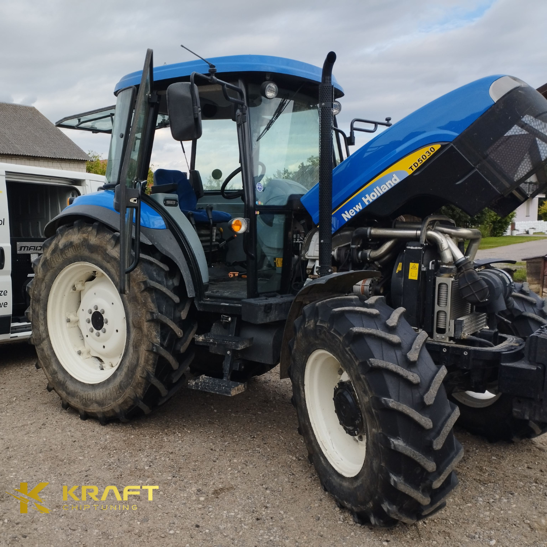 New Holland TD5030 3.2 litra - podniesienie mocy na pompie mechanicznej