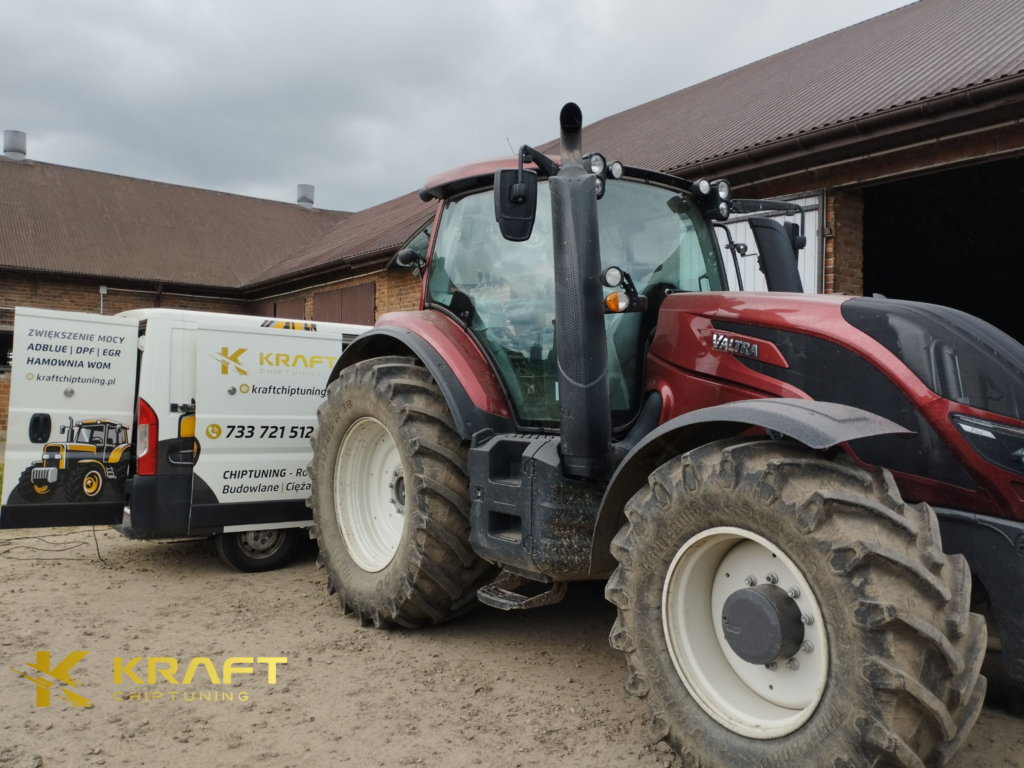 Valtra T144 6.6 litra - podniesienie mocy oraz wyłączenie systemu AdBlue