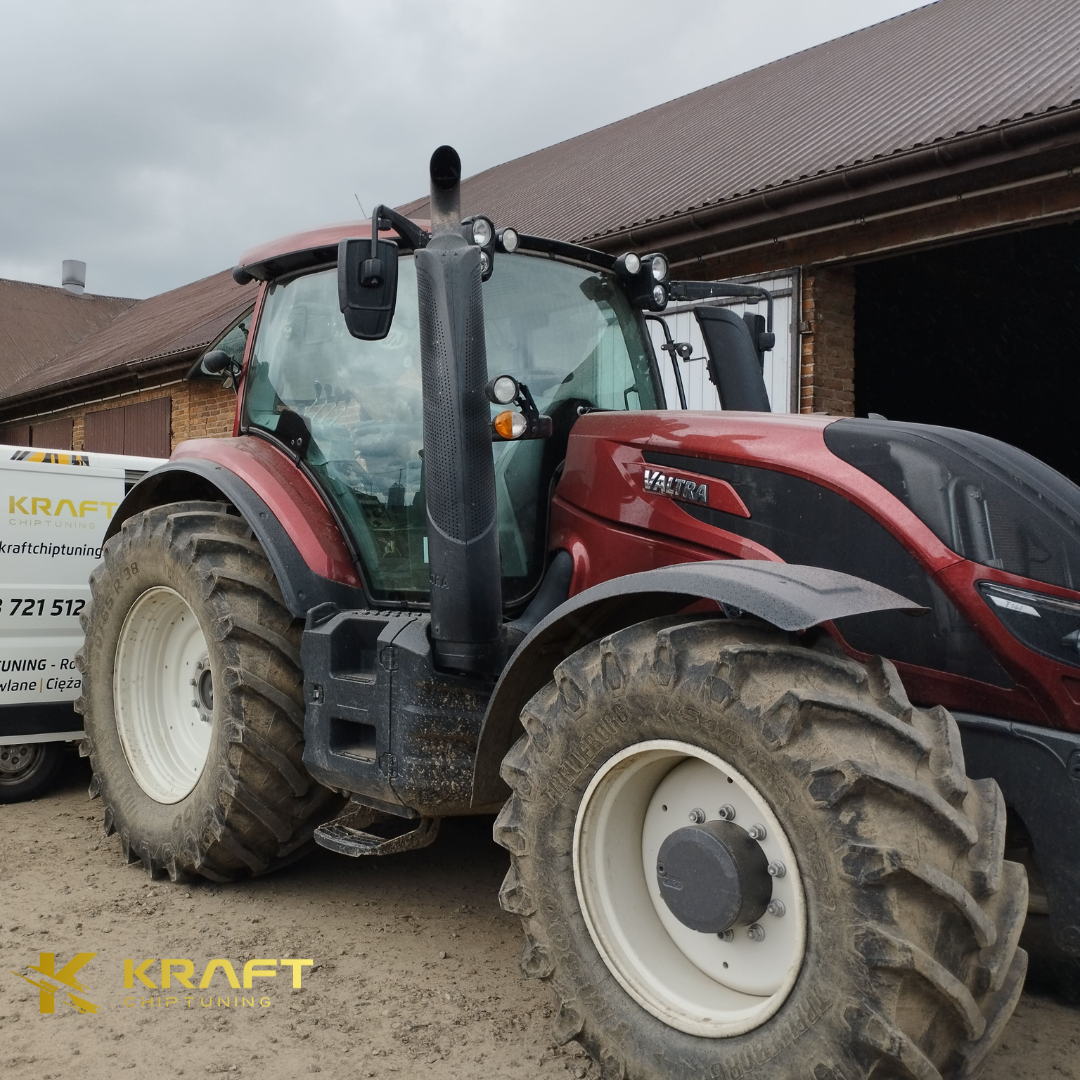 Valtra T144 6.6 litra - podniesienie mocy oraz wyłączenie systemu AdBlue