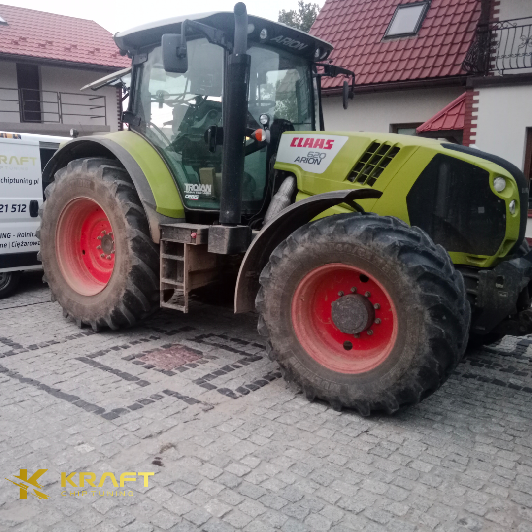 CLAAS Arion 620 6.8 litra - podniesienie mocy