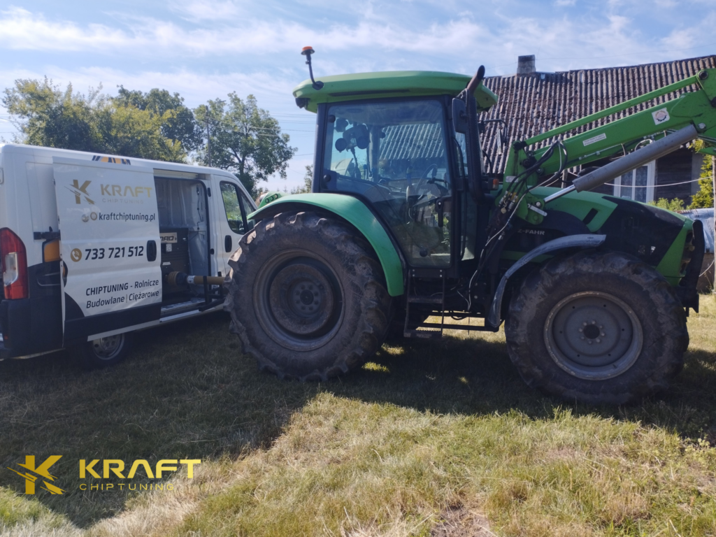 Deutz-Fahr 5105.4G 3.8 litra - podniesienie mocy