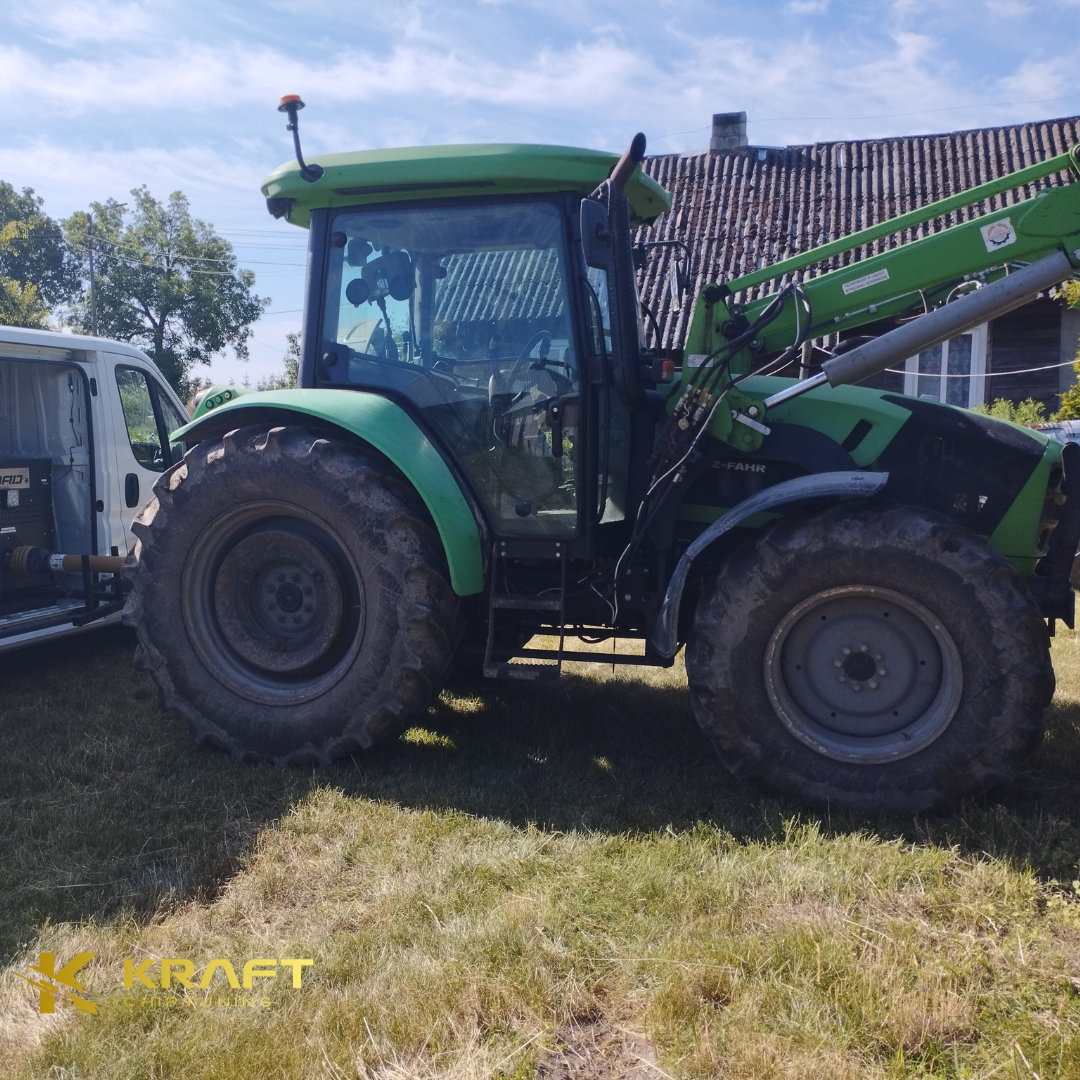 Deutz-Fahr 5105.4G 3.8 litra - podniesienie mocy