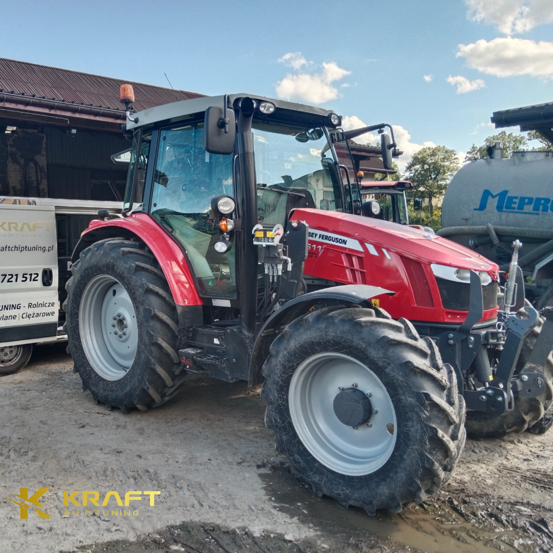 Massey Ferguson 5611 4.4L SISU - większa moc, wyłączenie AdBlue