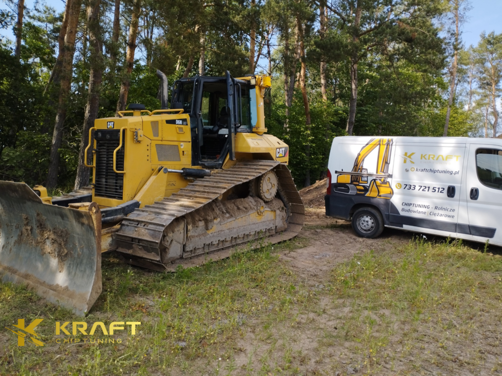 Spycharka gąsienicowa CAT D6N - wyłączenie AdBlue, DPF oraz EGR