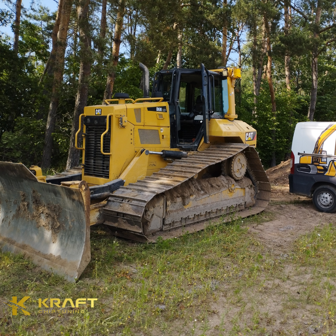 Spycharka gąsienicowa CAT D6N - wyłączenie AdBlue, DPF oraz EGR