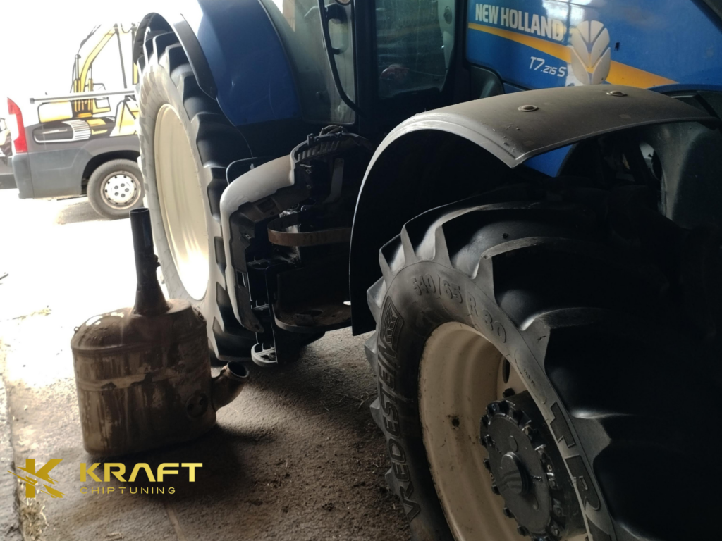 New Holland T7 215S 6.7 litra Tier 5 - podniesienie mocy, wyłączenie AdBlue / EGR / DPF