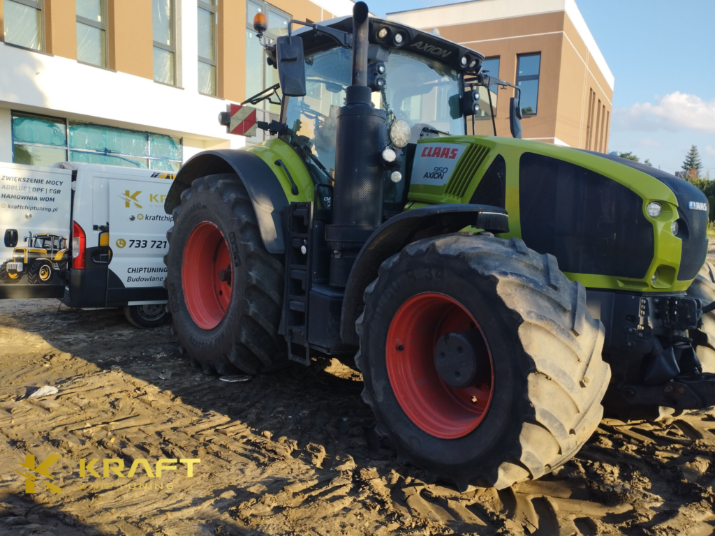 CLAAS Axion 950 8.7 litra FPT - wyłączenie AdBlue / SCR