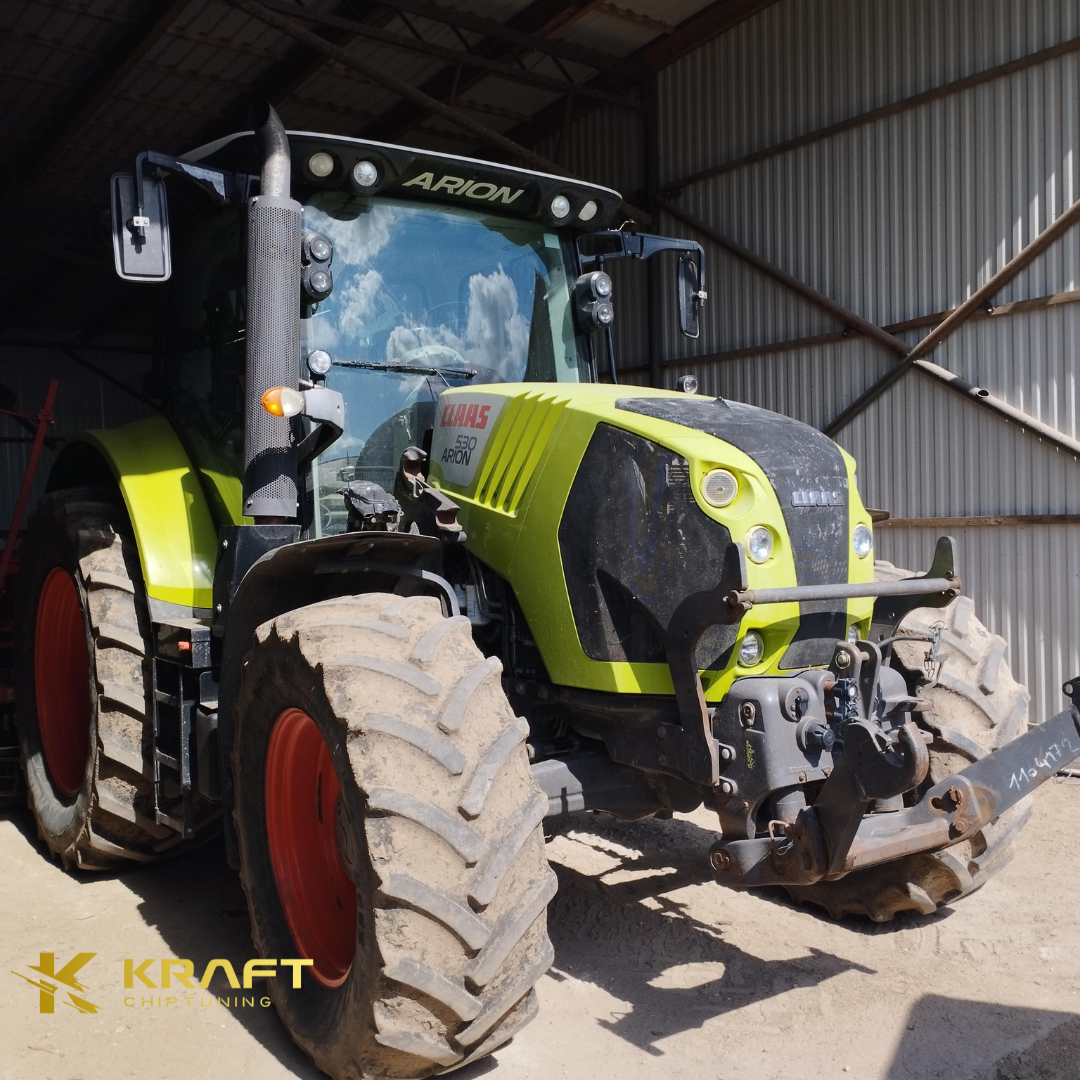 CLAAS arion 530 4.5 litra - diagnostyka i poprawa wyłączenia DPF oraz EGR