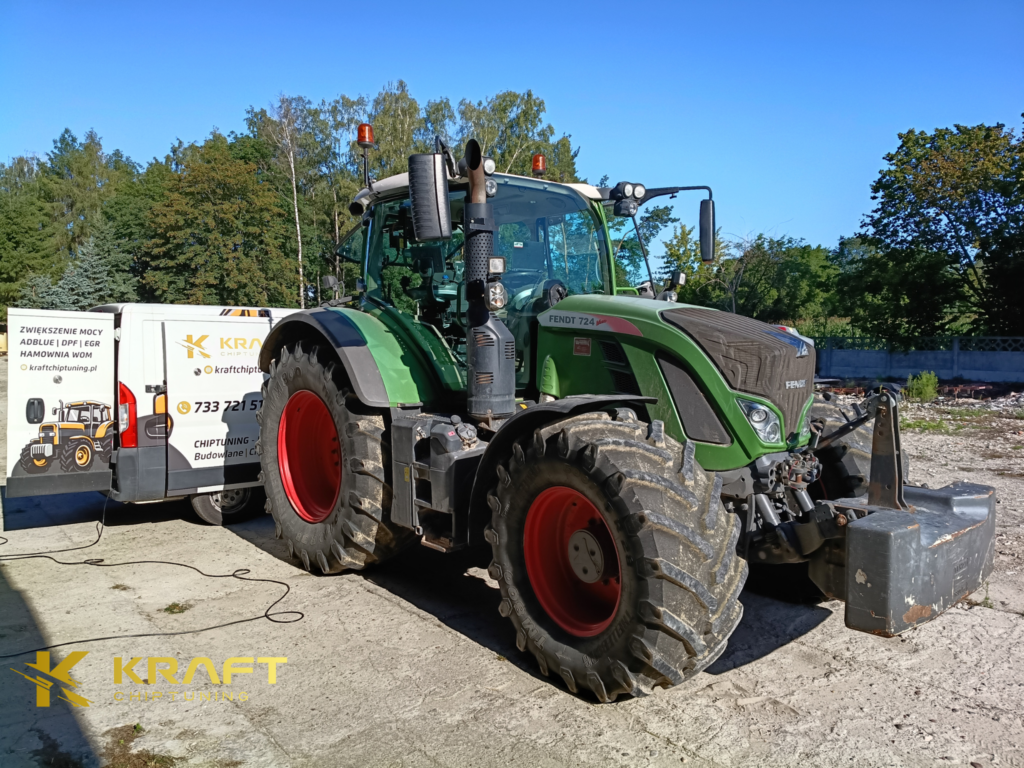 FENDT 724 Vario 6.1 litra - podniesienie mocy