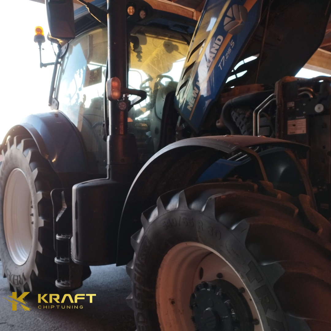 New Holland T7 215S 6.7 litra Tier 5 - podniesienie mocy, wyłączenie AdBlue / EGR / DPF