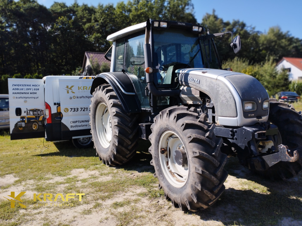 Valtra N121 - podniesienie mocy