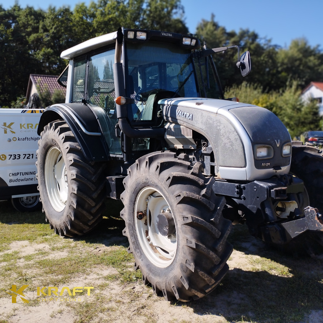 Valtra N121 - podniesienie mocy