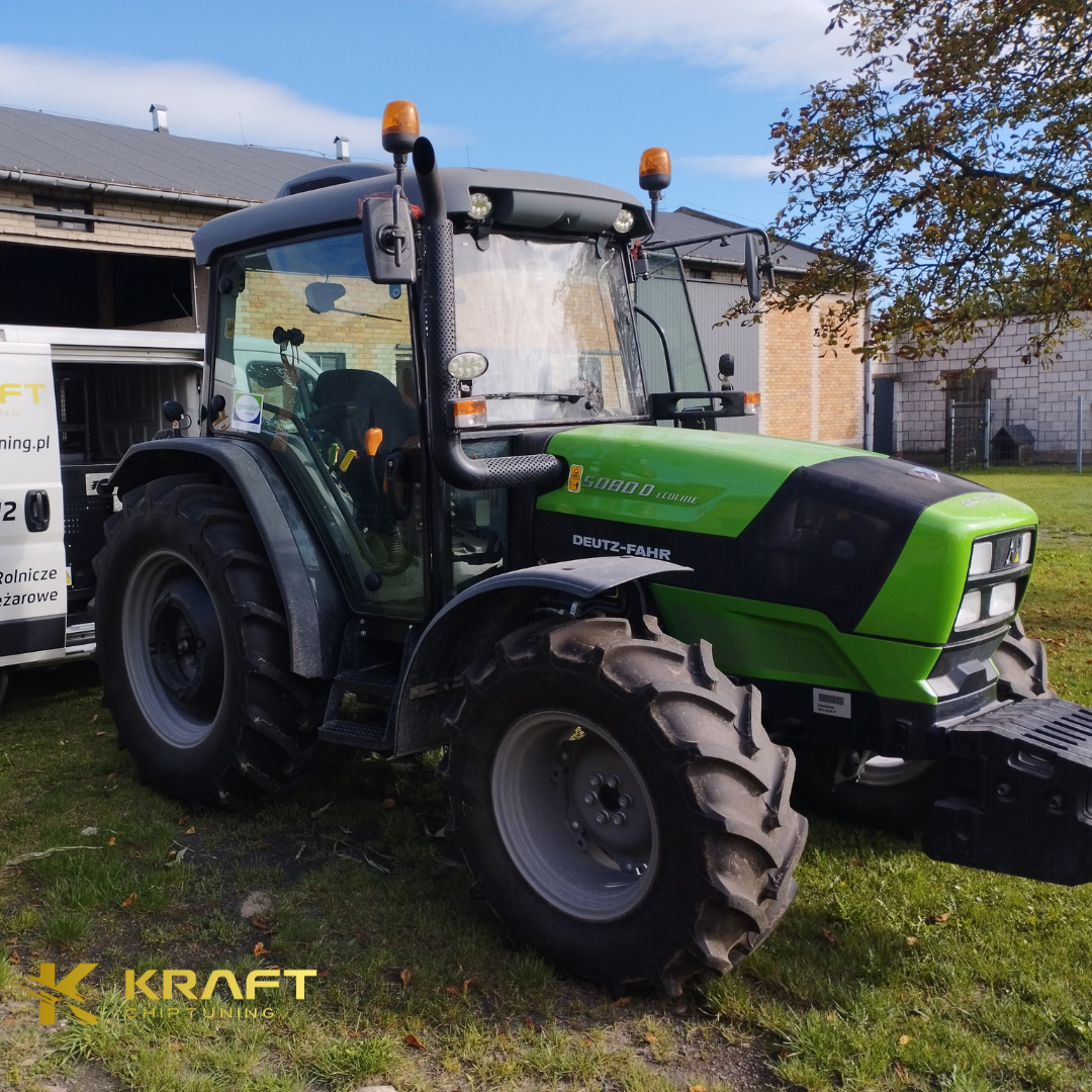 Deutz-Fahr 5080D Ecoline 2.9 litra - podniesienie mocy