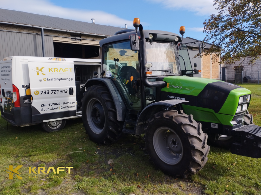 Deutz-Fahr 5080D Ecoline 2.9 litra - podniesienie mocy