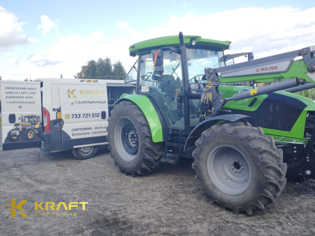 Deutz-Fahr 5110G 3.8 litra - podniesienie mocy