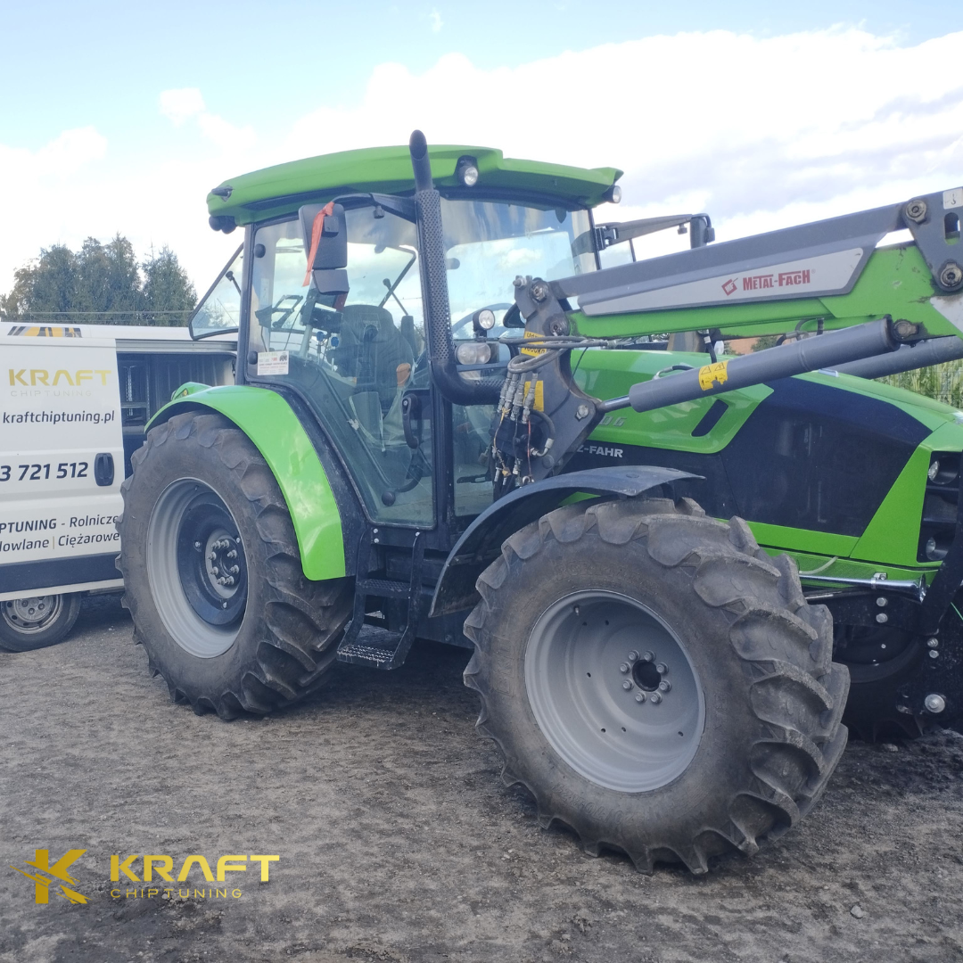 Deutz-Fahr 5110G 3.8 litra - podniesienie mocy