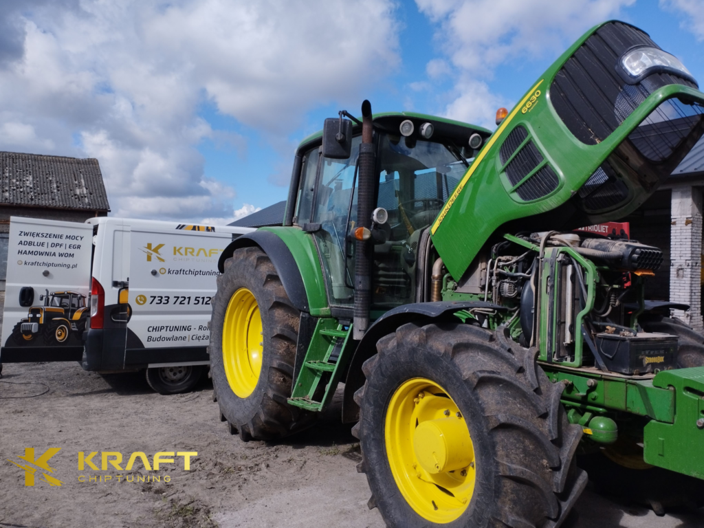 John Deere 6630 Premium 6.8 litra - podniesienie mocy