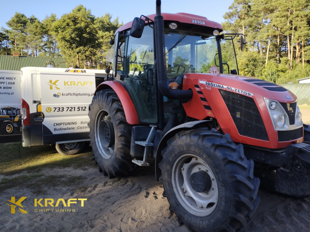 Zetor Proxima 90 Plus 4.4 litra - podniesienie mocy na pompie mechanicznej