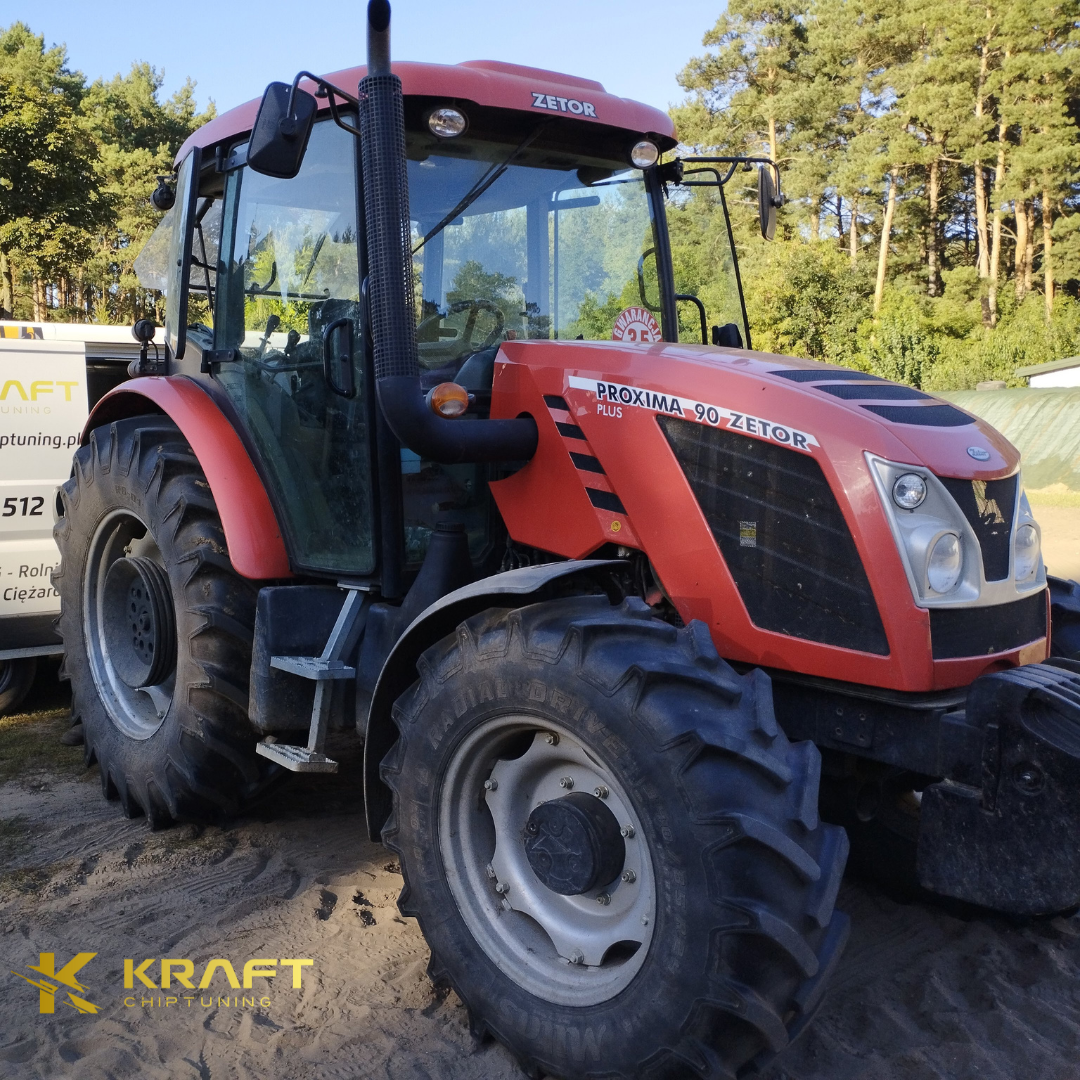 Zetor Proxima 90 Plus 4.4 litra - podniesienie mocy na pompie mechanicznej