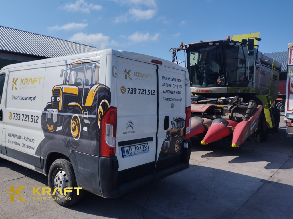 CLAAS Tucano 440 7.7 Litra 2021r - podniesienie mocy, wyłączenie AdBlue, DPF , EGR