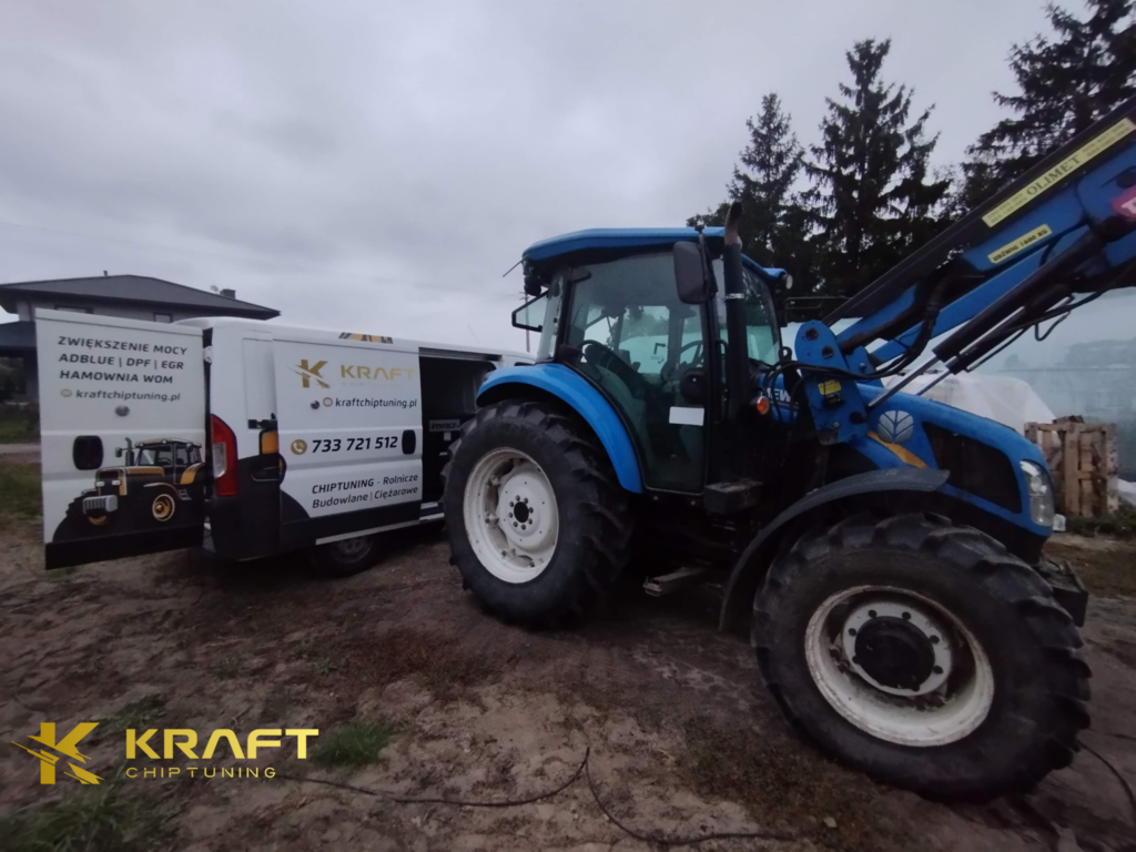 New Holland TD5 85 3.4 litra - podniesienie mocy