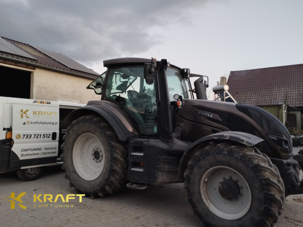 Valtra T144 6.6 litra - podniesienie mocy