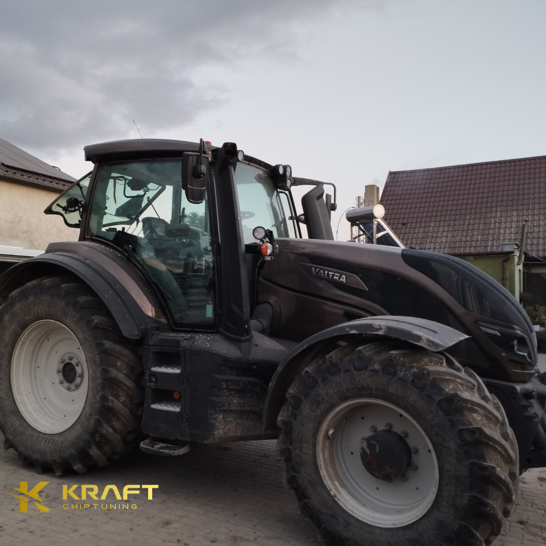 Valtra T144 6.6 litra - podniesienie mocy