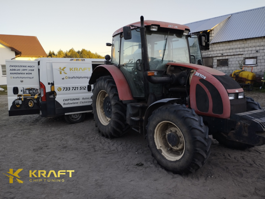 Zetor Forterra 8641 4.2 litra - podniesienie mocy na pompie mechanicznej