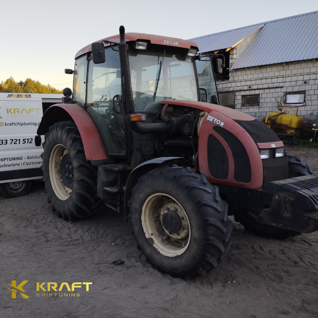 Zetor Forterra 8641 4.2 litra - podniesienie mocy na pompie mechanicznej