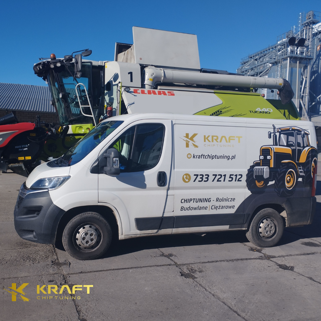 CLAAS Tucano 440 7.7 Litra - podniesienie mocy, wyłączenie EGR