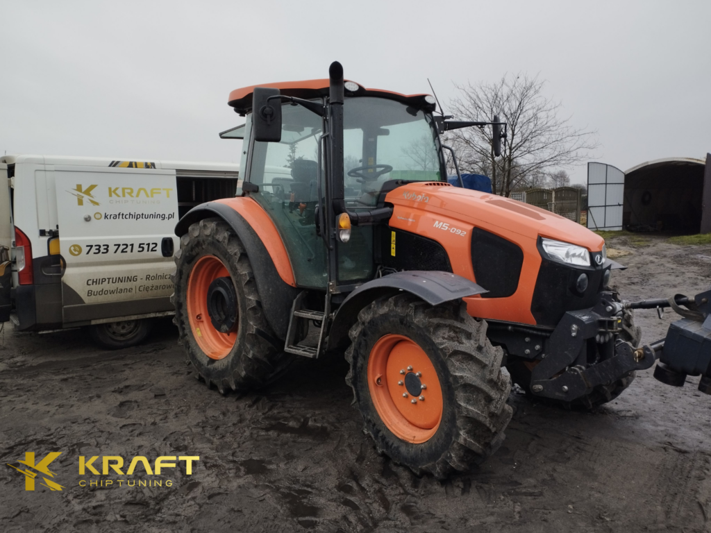 Kubota M5092 3.8 litra - wyłączenie AdBlue / EGR / DPF