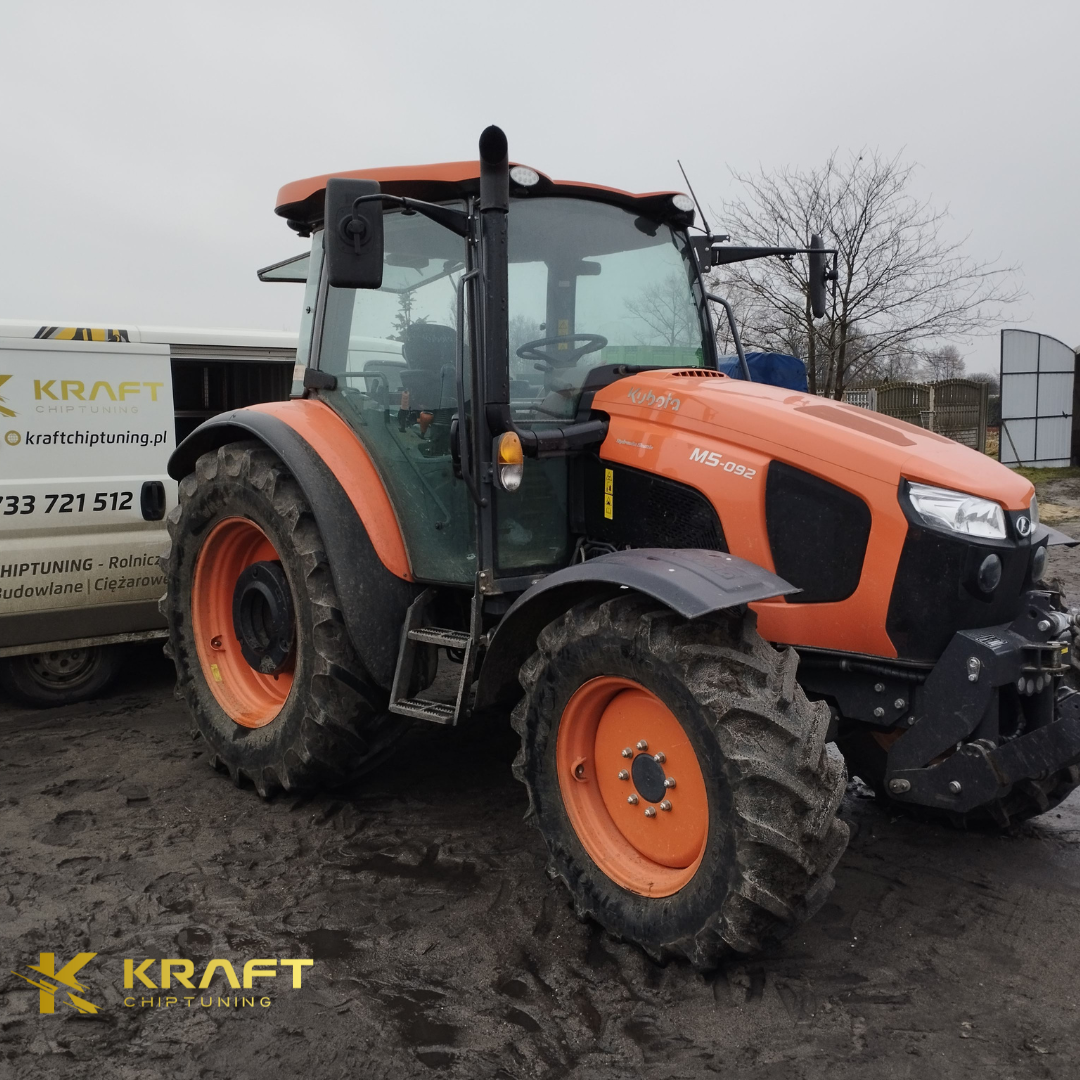 Kubota M5092 3.8 litra - wyłączenie AdBlue / EGR / DPF