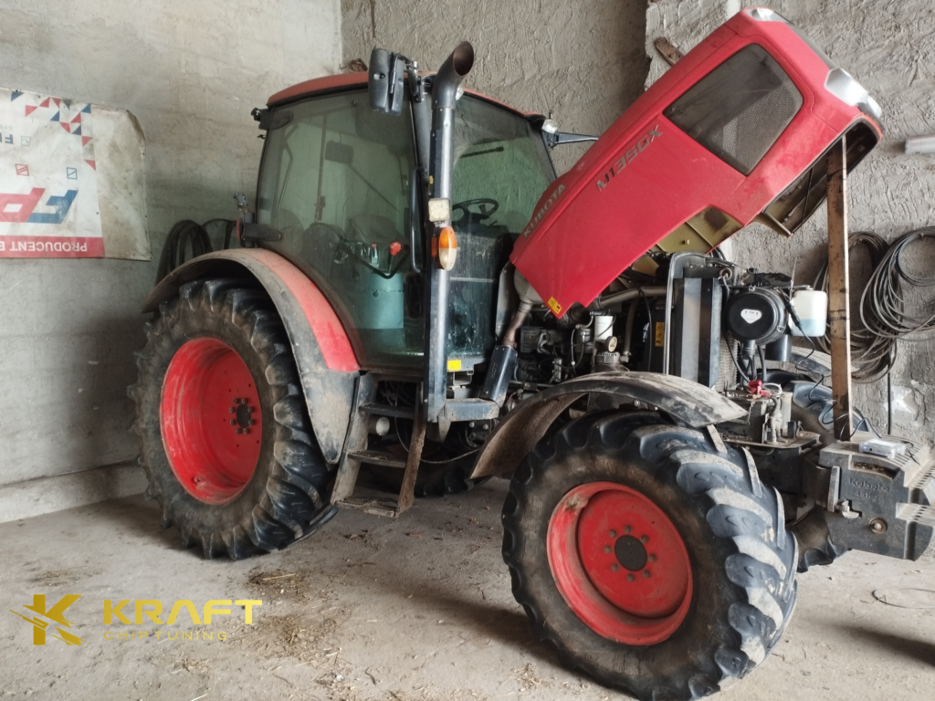 KUBOTA M135GX 6.1 litra - wyłączenie DPF