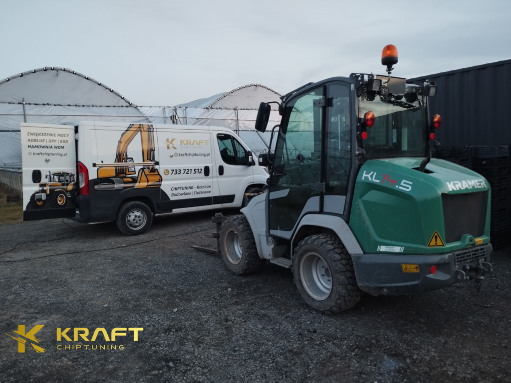 Kramer KL14.5 1.6 litra Yanmar - wyłączenie DPF / DOC