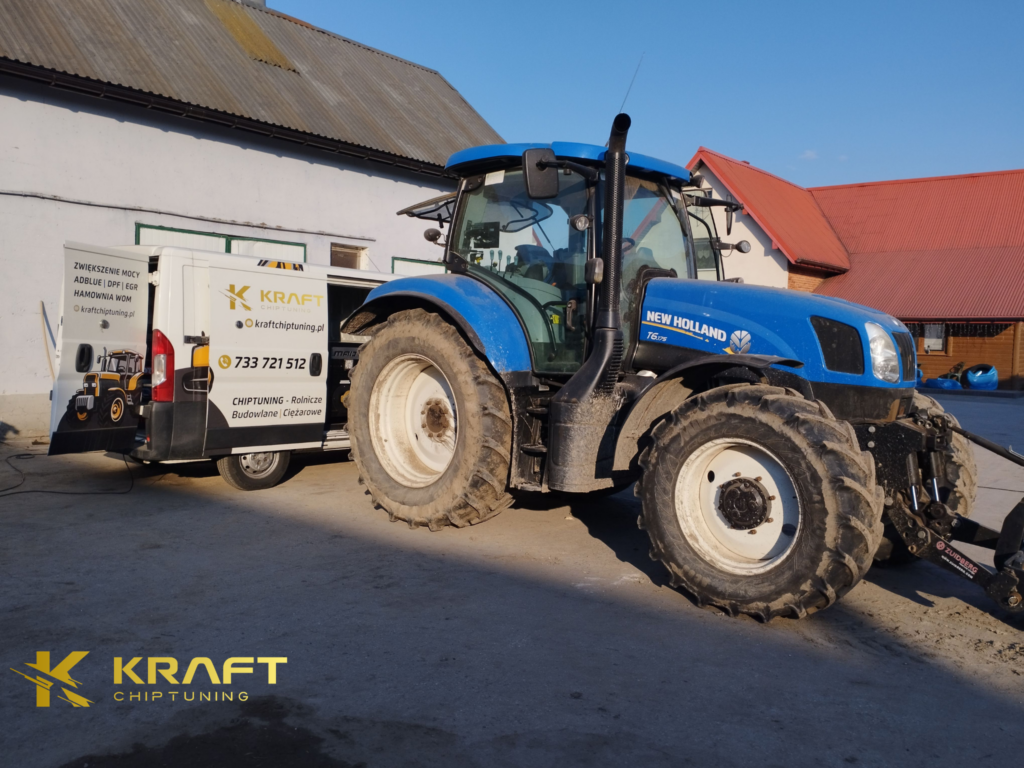 New Holland T6 175 6.7 litra - podniesienie mocy wyłączenie AdBlue