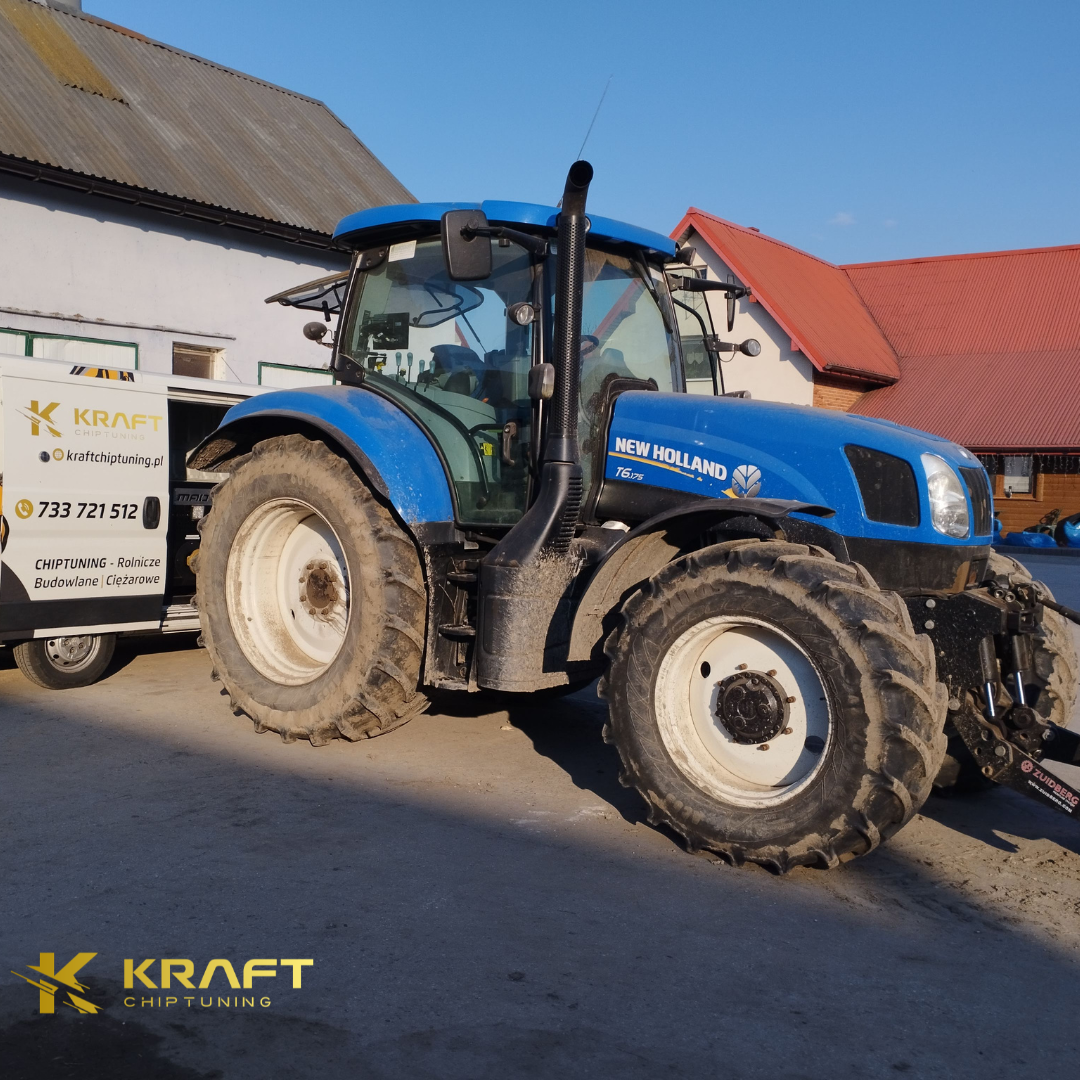 New Holland T6 175 6.7 litra - podniesienie mocy wyłączenie AdBlue