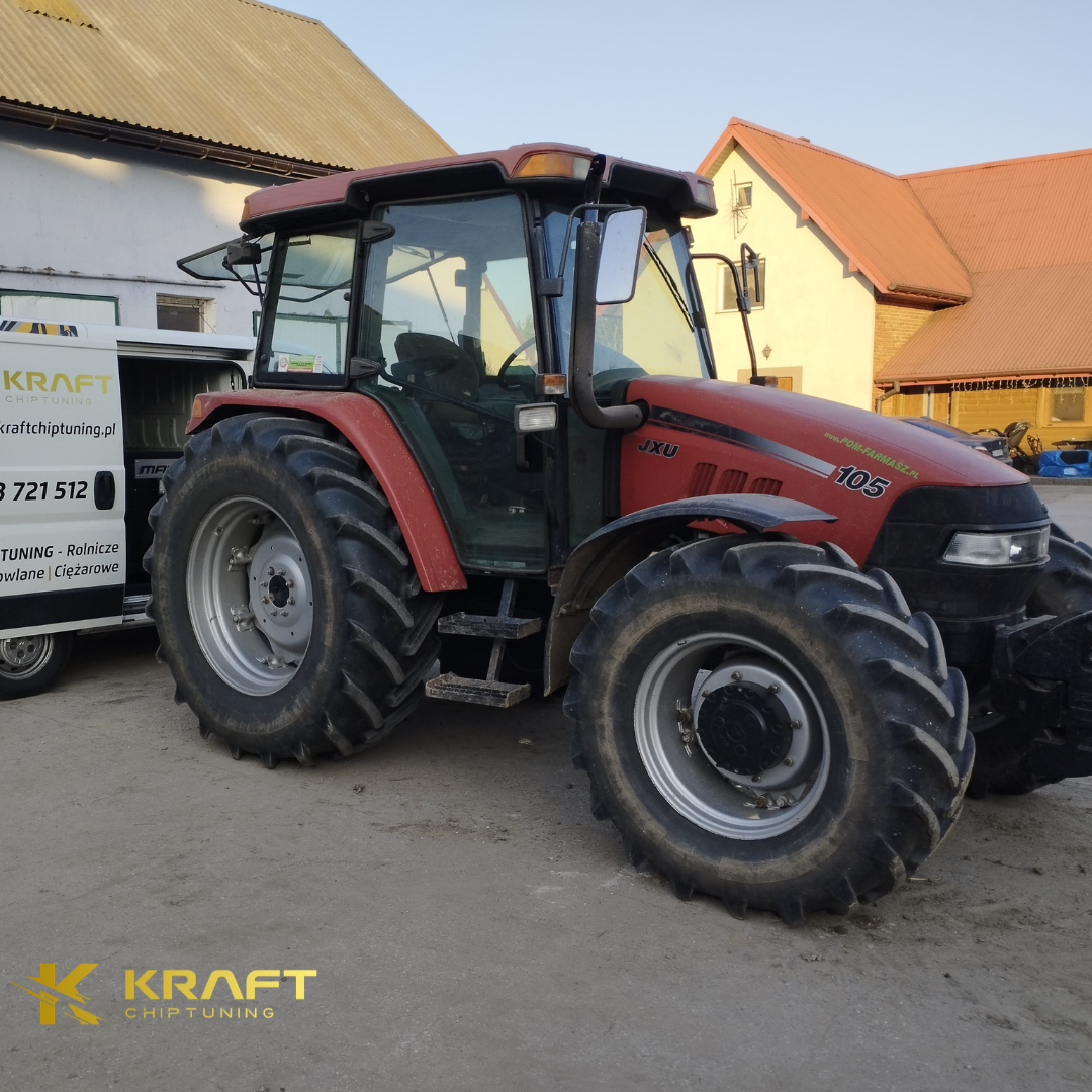 CASE JXU 105 4.5 litra - podniesienie mocy na pompie mechanicznej